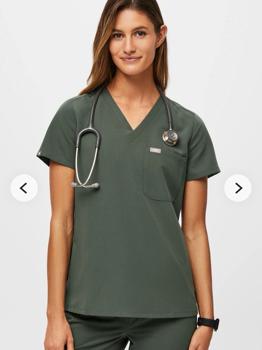 FIGS Women’s Scrub Set - Bonsai Green